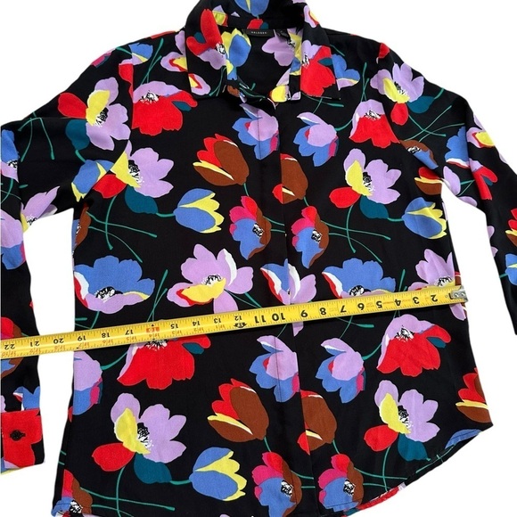 Halogen Long Sleeve Collared Button Down Shirt Size Small - Picture 6 of 17